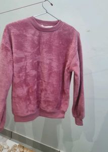 Cozy Plush Pullover Sweatshirt