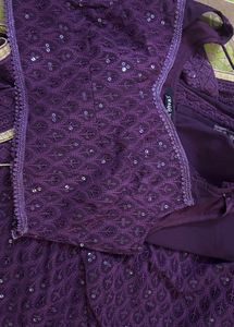 Embroidered Stitched Lehenga Choli