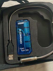 USB travel accessories bag
