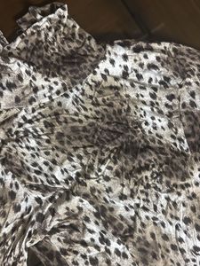 Leopard Print Mini Dress