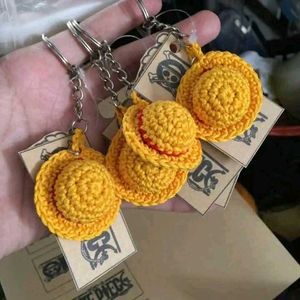 One Piece Straw Hat Keychain