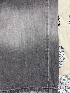 Gray Wide Leg Jeans