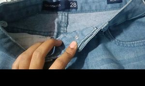 Light Wash Distressed Jeans