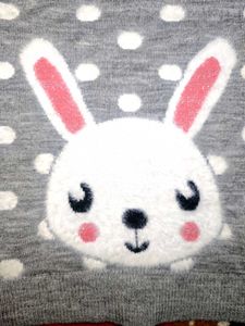 Cute Bunny Kids Sweater