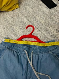 Light Wash Drawstring Pants
