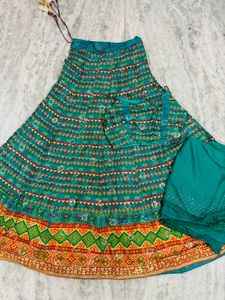 Beautiful Mermaid Choli Set