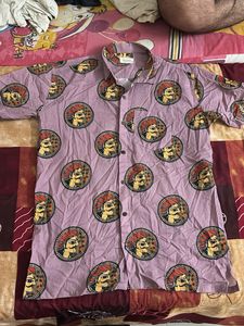 Men's Unique Portrait Print Shirt