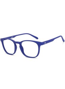 New Stylish Blue Eyeglasses with Case