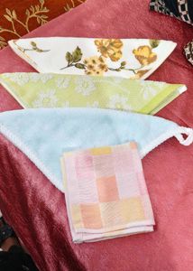 Set of 4 Designer Scarves