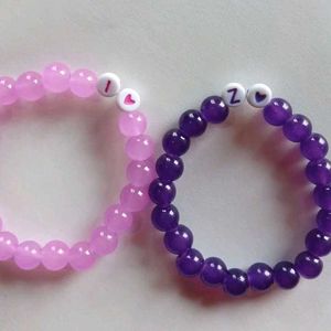 Custom Name Beaded Bracelets