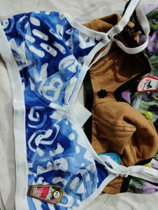 34"Cotton Bras Set of 5