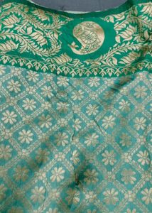 Wedding Silk Saree Designer With Blouse Designe