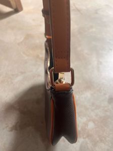 Forever 21 Brown Solid Medium HoboHandbag