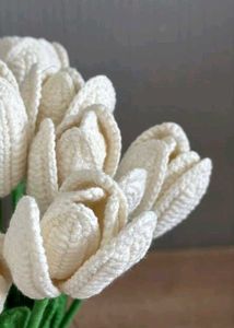 Crochet Tulip Bouquet