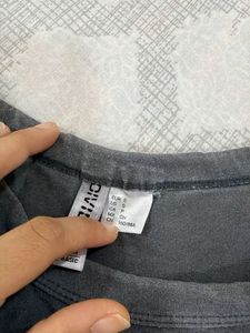 Charcoal Grey Long Sleeve T-Shirt