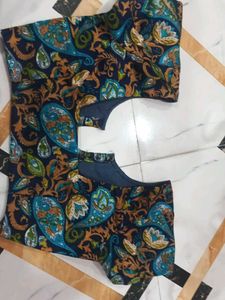 multicolour blouse for daily use