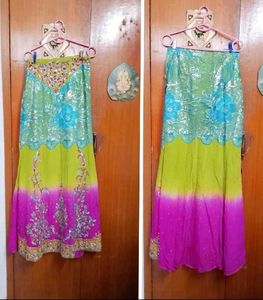 Vibrant Embroidered fancy Lehenga Choli set