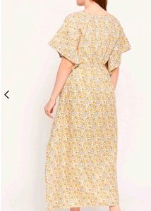 Floral Print Kaftan Nighty
