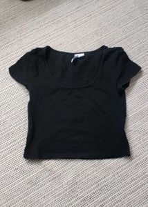 Black Basic T-Shirt