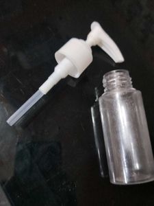 Clear Pump Bottle
