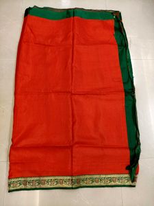 Silk Brand New Saree With Blouse And Petticoat