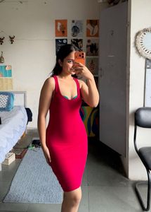Women's Bodycon Pink Dress