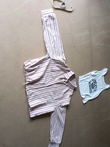 Brand new womens Striped Casual Shirt