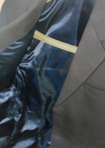 Raymond Custom stitched Navy Blue suit set
