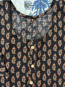 Classic black kurti