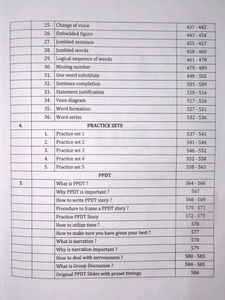 SSB OIR Officer Intelligence Rating Test Book