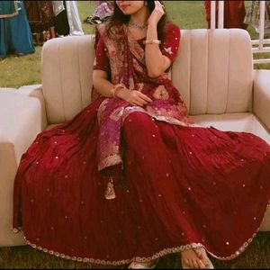 Vibrant Pink Embellished Lehenga Choli