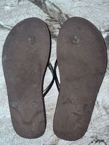 Brown Flip Flops