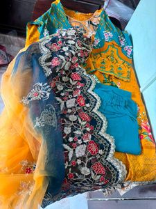 Elegant Embroidered Kurta Set