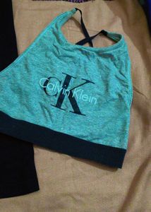 Calvin Klein bra with shaper shorts set