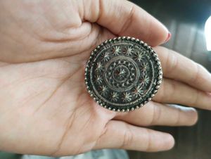 Boho Peacock Statement Ring