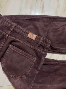 Brown Wide Leg Trousers