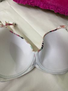 Floral Print Underwire Bra