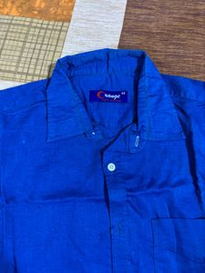Blue Wrangler Shirt