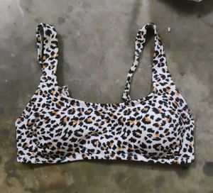 Leopard Print Sports Bra