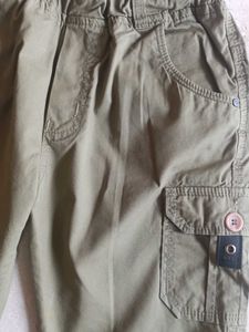 Boys' Khaki Cargo Pants