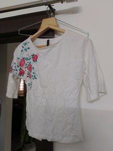 White Colour Top