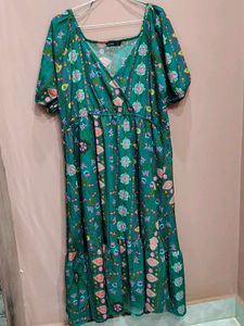 Bohemian Print Maxi Dress