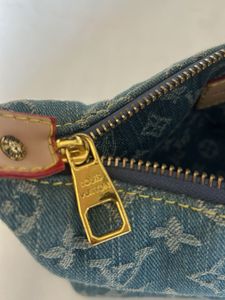 Louis Vuitton Monogram Denim Mini Pochette / Shoul