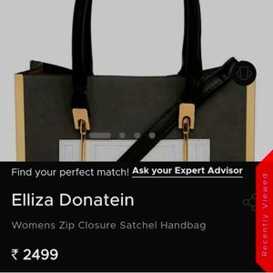 🆕Elliza Donatein Satchel Bag