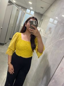 Crochet Style Top