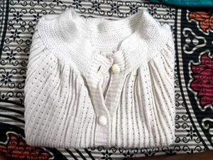 Elegant White women sweater