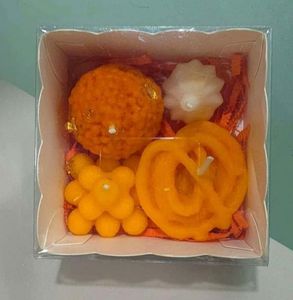 Decorative Indian Sweets Shaped Candles