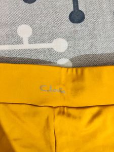 Yellow Active Leggings