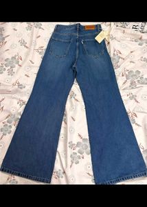 Freakins blue washed vintage baggy jeans distress