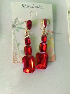 Combo 10pairs Korean Glassstone Earrings